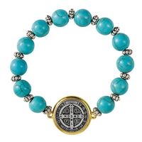 St. Benedict Turquoise Bracelet