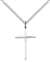 0014MSS/18SS <br/>Sterling Silver Cross Pendant