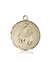 0101KT <br/>14kt Gold St. Francis of Assisi Medal