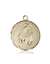 0101KT <br/>14kt Gold St. Francis of Assisi Medal