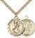 0192GF5/24G <br/>Gold Filled St. Christopher Pendant