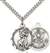 0192SS2/24S <br/>Sterling Silver St. Christopher Pendant