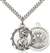 0192SS6/24S <br/>Sterling Silver St. Christopher Pendant