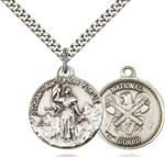 0193SS5/24S <br/>Sterling Silver St. Joan of Arc Pendant