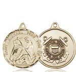 0201KT3 <br/>14kt Gold St. Michael Medal