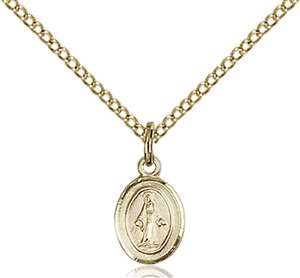 0205PLGF/18GF <br/>Gold Filled Miraculous Pendant