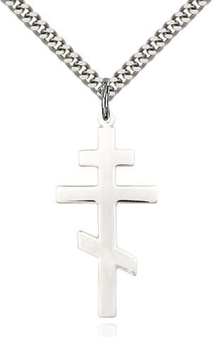 0241SS/24S <br/>Sterling Silver St. Andrew Pendant