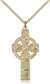 0242GF/18GF <br/>Gold Filled Kilklispeen Cross Pendant