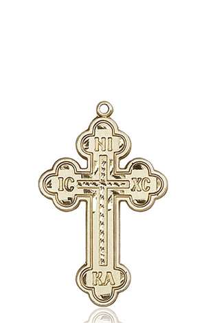 0274KT <br/>14kt Gold Cross Medal