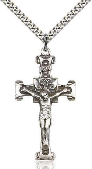 0479SS/24S <br/>Sterling Silver Crucifix Pendant