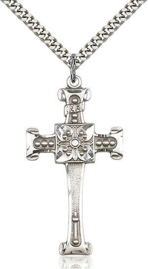 0479YSS/24S <br/>Sterling Silver Cross Pendant