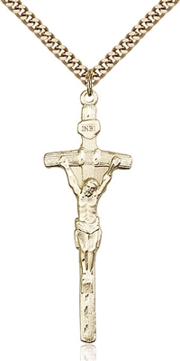 0565GF/24G <br/>Gold Filled Crucifix Pendant