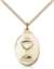 0599WGF/18GF <br/>Gold Filled Communion Pendant