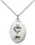 0599WSS/18SS <br/>Sterling Silver Communion Pendant