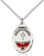 0599XSS/18SS <br/>Sterling Silver Confirmation Pendant