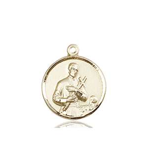 0601GKT <br/>14kt Gold St. Gerard Medal