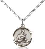 0601GSS/18SS <br/>Sterling Silver St. Gerard Pendant