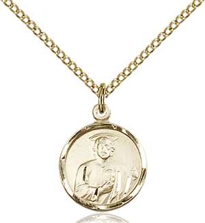 0601JGF/18GF <br/>Gold Filled St. Jude Pendant