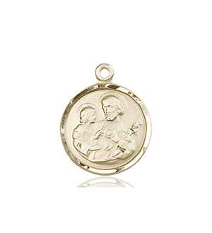 0601KKT <br/>14kt Gold St. Joseph Medal