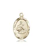 0612GKT <br/>14kt Gold St. Gerard Medal