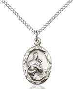 0612GSS/18SS <br/>Sterling Silver St. Gerard Pendant