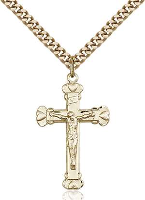 0620GF/24G <br/>Gold Filled Crucifix Pendant