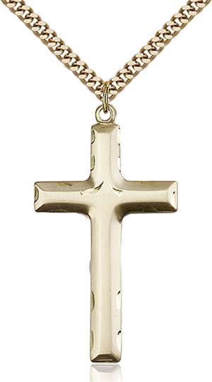 0644YGF/24G <br/>Gold Filled Cross Pendant