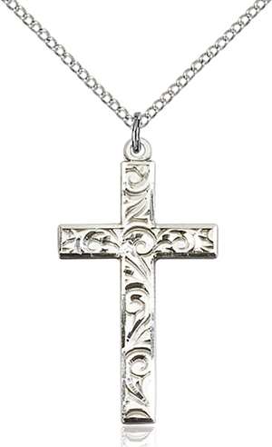 0652YSS/18SS <br/>Sterling Silver Cross Pendant