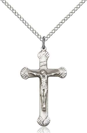 0664SS/18SS <br/>Sterling Silver Crucifix Pendant