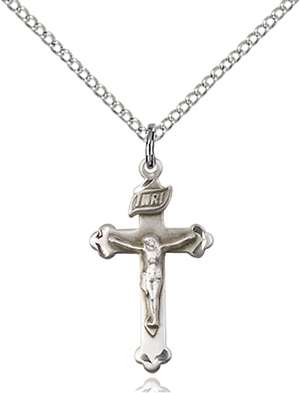 0669SS/18SS <br/>Sterling Silver Crucifix Pendant