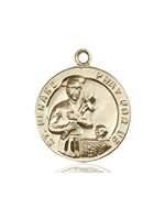 0701GKT <br/>14kt Gold St. Gerard Medal