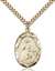 0801TGF/24G <br/>Gold Filled St. Theresa Pendant