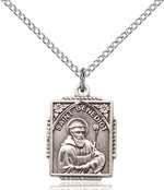 0804BSS/18SS <br/>Sterling Silver St. Benedict Pendant