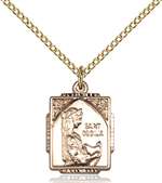 0804CEGF/18GF <br/>Gold Filled St. Cecilia Pendant