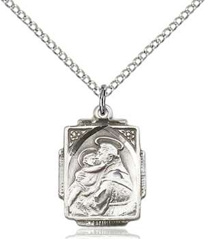 0804DSS/18SS <br/>Sterling Silver St. Anthony Pendant