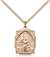 0804JAGF/18GF <br/>Gold Filled St. Joan of Arc Pendant