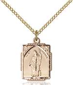 0804PAGF/18GF <br/>Gold Filled St. Patrick Pendant