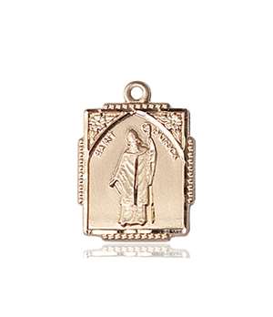 0804PAKT <br/>14kt Gold St. Patrick Medal