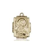 0804QKT <br/>14kt Gold St. Maria Goretti Medal