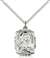 0804QSS/18SS <br/>Sterling Silver St. Maria Goretti Pendant