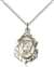 0813SS/18SS <br/>Sterling Silver St. Elizabeth Ann Seton Pendant