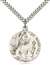 0834SS/24S <br/>Sterling Silver St. Barbara Pendant