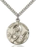0838SS/24S <br/>Sterling Silver St. Dorothy Pendant