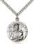 0850SS/24S <br/>Sterling Silver St. Lawrence Pendant