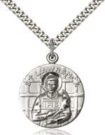 0850SS/24S <br/>Sterling Silver St. Lawrence Pendant