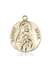 0870KT <br/>14kt Gold St. Rita of Cascia Medal