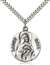 0870SS/24S <br/>Sterling Silver St. Rita of Cascia Pendant