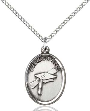 0872SS/18SS <br/>Sterling Silver Graduation Pendant