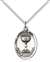 0876SS/18SS <br/>Sterling Silver Holy Communion Pendant