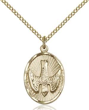 0882GF/18GF <br/>Gold Filled Holy Spirit Pendant